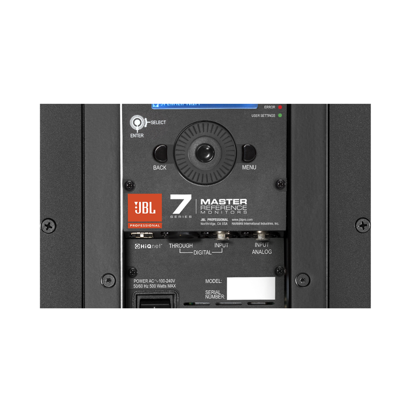 JBL 705P - Black - 5" Bi-Amplified Master Reference Monitor - Detailshot 2 image number null