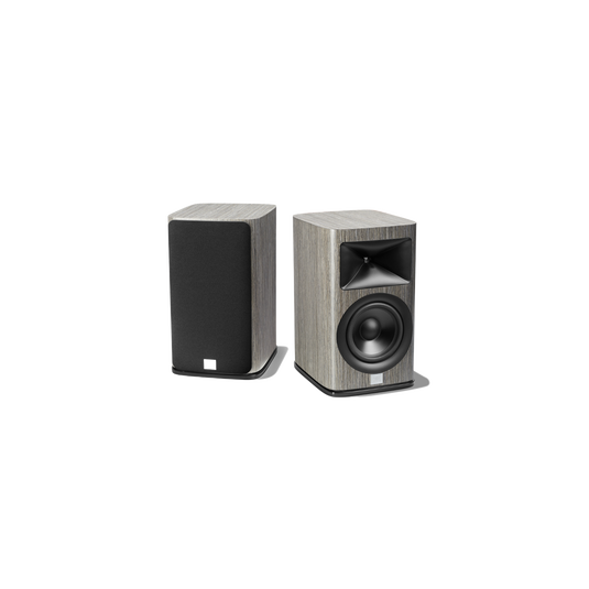 HDI-1600 - Grey Oak - 2-way 6.5-inch (165mm) Bookshelf Loudspeaker - Detailshot 3 image number null