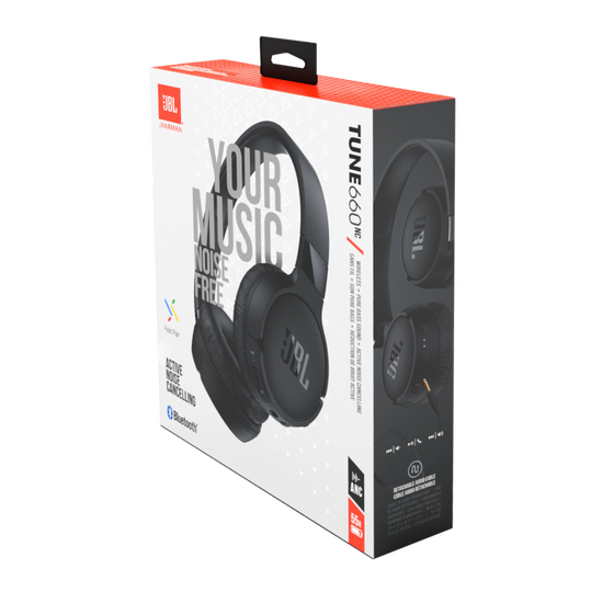 JBL Tune 660NC | Wireless, on-ear, active noise-cancelling