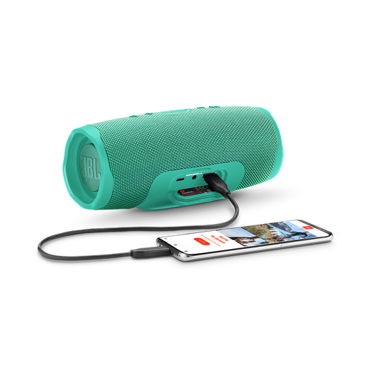 JBL Charge 4 - Teal - Portable Bluetooth speaker - Detailshot 4 image number null
