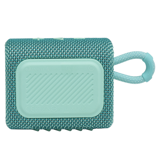 JBL Go 3 - Teal - Portable Waterproof Speaker - Back image number null