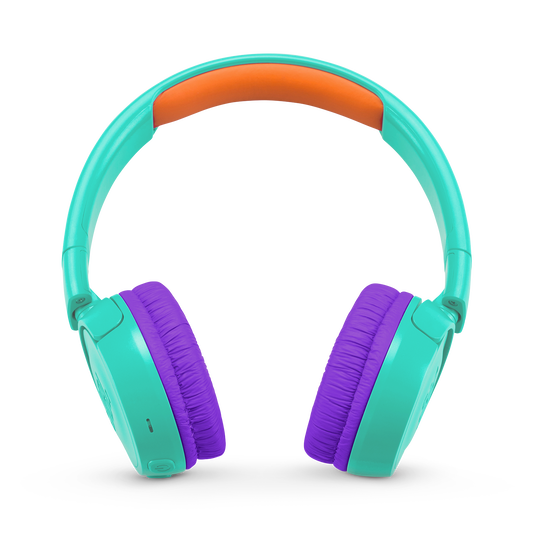 JBL JR300BT - Teal - Kids Wireless on-ear headphones - Front image number null