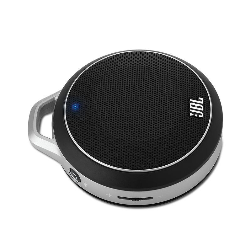 JBL Micro Wireless - Black - Mini Portable Bluetooth Speaker - Hero image number null