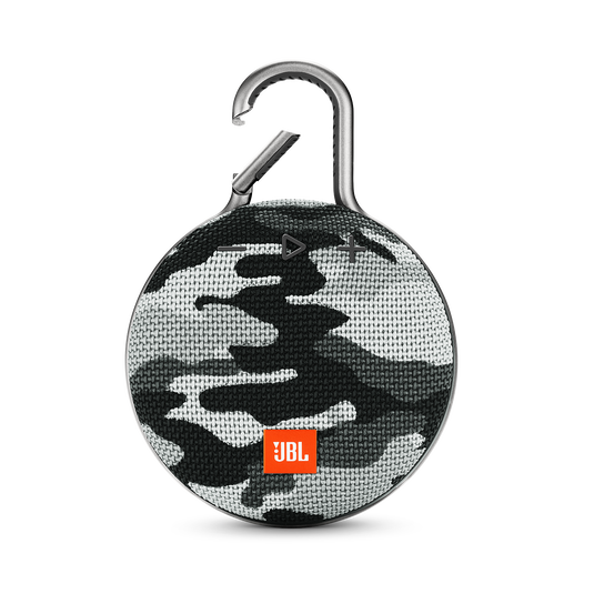 JBL Clip 3 - Black/White Camouflage - Portable Bluetooth® speaker - Hero image number null