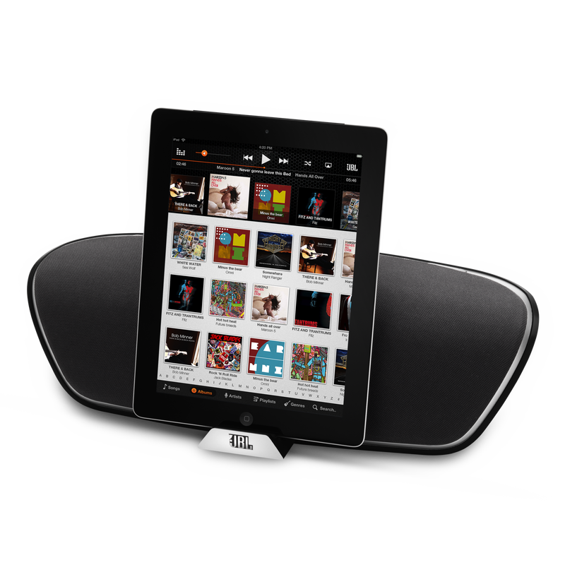 JBL OnBeat Venue - Black - Wireless Bluetooth Speaker Dock for iPod/iPad/iPhone - Hero image number null