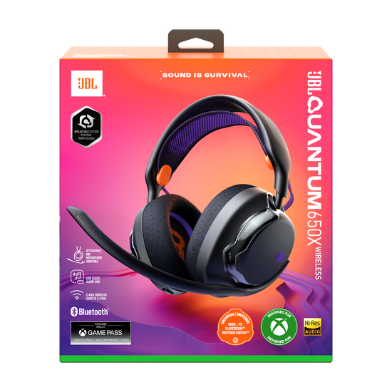 【ほぼ新品】JBL Quantum 650 JBL Quantum 650X | Wireless multiplatform gaming headset
