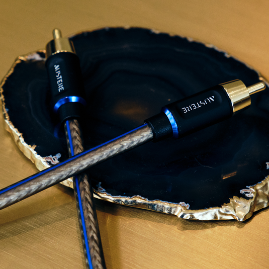 Austere V Series Subwoofer Cable 5.0m - Black - Austere V series subwoofer 5.0m  cable - Back image number null