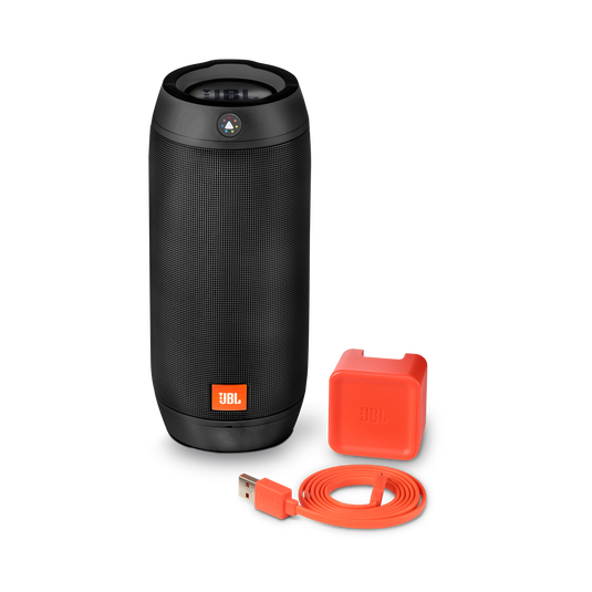 JBL Pulse 2 - Black - Splashproof portable Bluetooth speaker with interactive light show - Detailshot 5 image number null