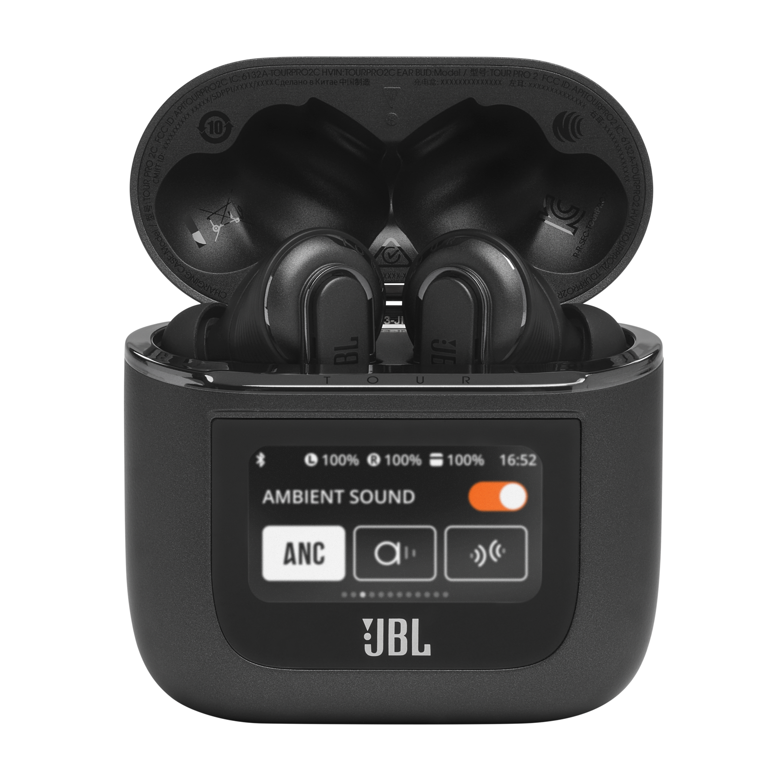 【開封のみ】JBL TOUR PRO 2 ワイヤレスイヤホン 本体 ☆未開封 JBL Tour Pro 2 完全ワイヤレスイヤホン ブラック/付属品揃い