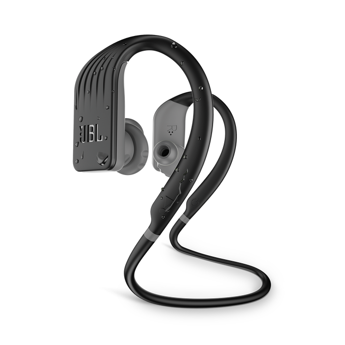 JBL Endurance JUMP - Black - Waterproof Wireless Sport In-Ear Headphones - Hero image number null