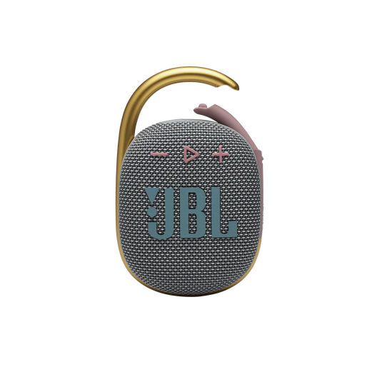 JBL Clip 4 - Grey - Ultra-portable Waterproof Speaker - Front image number null