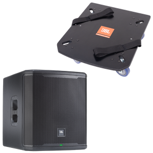 JBL PRX915XLF + Caster Board Bundle