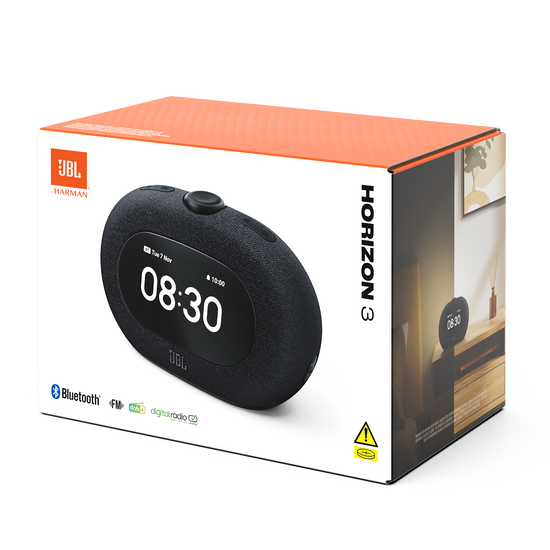 JBL HORIZON 3 ブラック 置時計　新品 JBL Horizon 3 | Bluetooth® clock radio speaker with DAB/DAB+/FM
