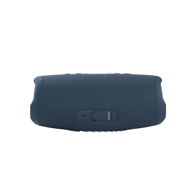 JBL Charge 5 - Blue - Portable Waterproof Speaker with Powerbank - Back image number null