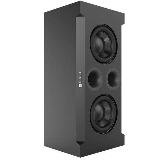 SSW-1 - Black - Dual 15-inch (380mm) Passive Subwoofer - Hero image number null