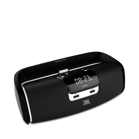 JBL OnBeat Hotel - Black - Wireless loudspeaker dock that transforms your iPad - Hero image number null