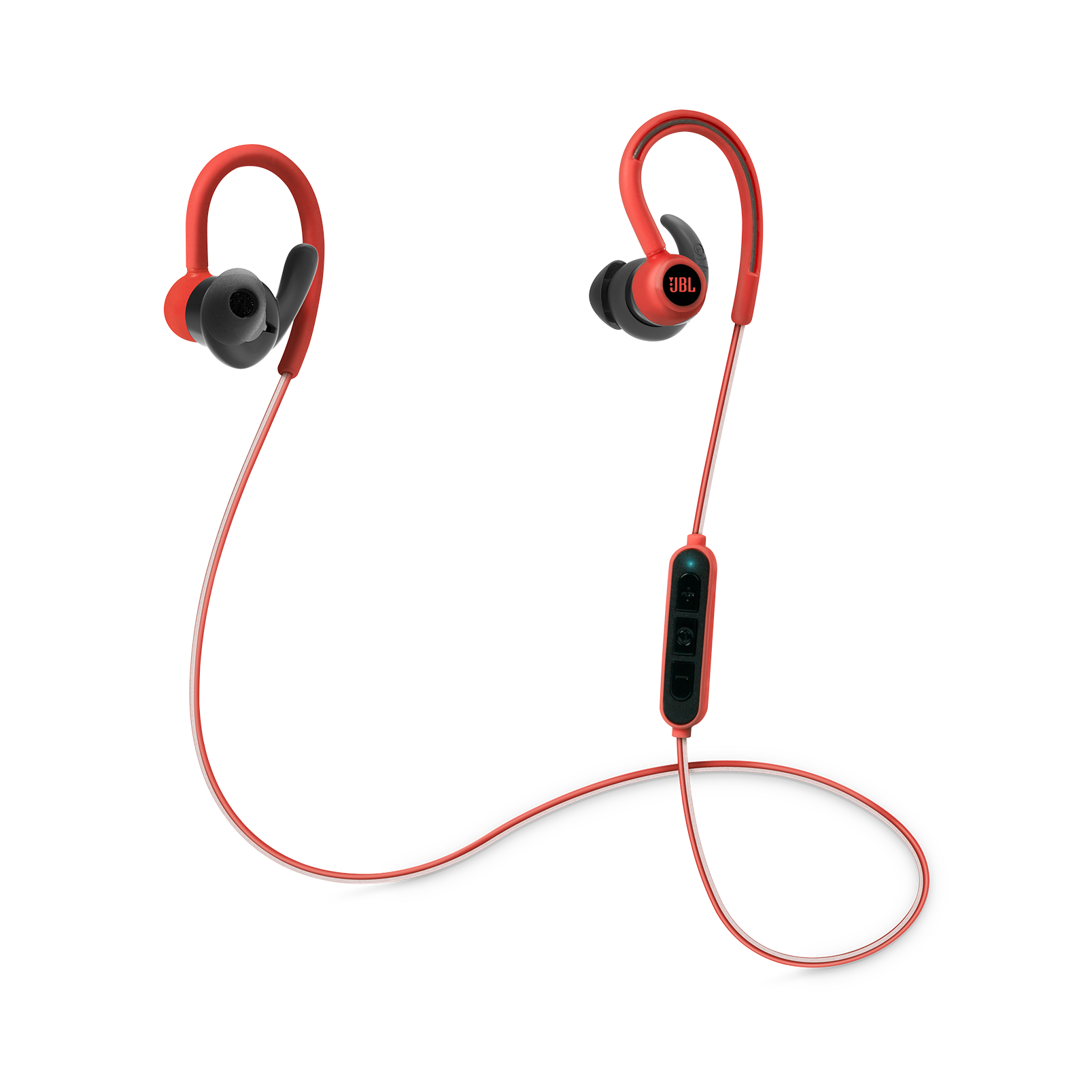 JBL Reflect Contour 2.0 インイヤー型ワイヤレススポーツヘッドホン 3ボタンマイク/リモート付き ブラック JBL Reflect Contour 2 | Secure fit Wireless Sport Headphones