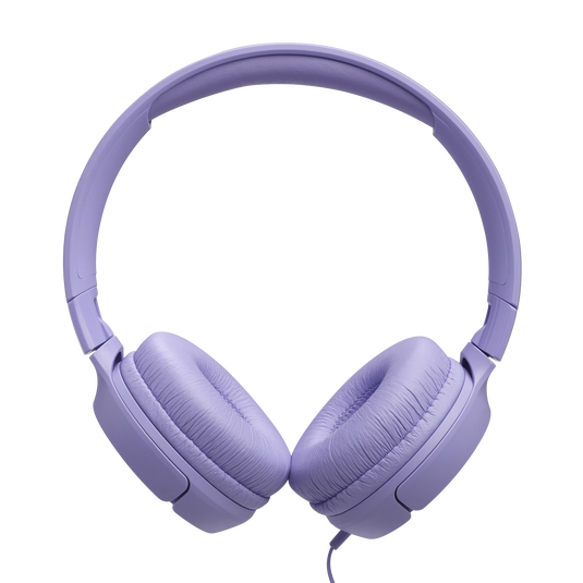 JBL Tune 520C USB-C - Purple - Hi-Res wired on-ear headphones - Top image number 4