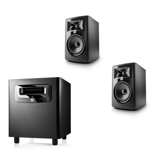 Setup Review JBL 305p MKII With LSR310s Subwoofer