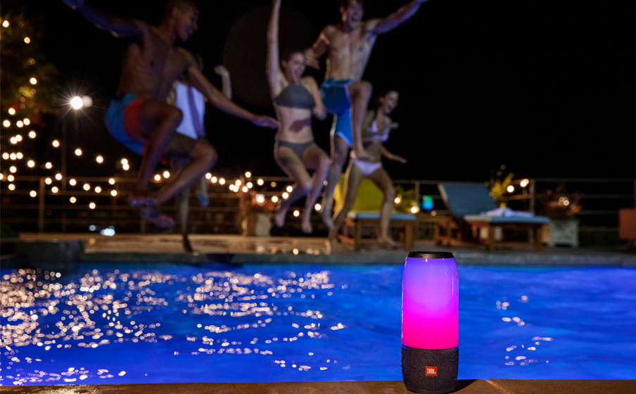 JBL Pulse 3 | Waterproof Bluetooth Speaker with 360° Lightshow