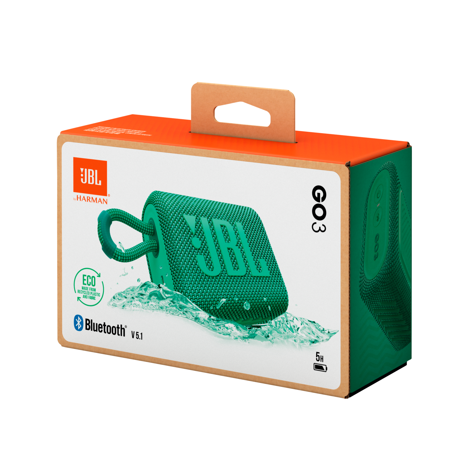 JBL Go 3 Portable Waterproof Wireless Bluetooth Speaker Bundle w 並行輸入品 : JBL Go 3 - Portable Mini Bluetooth Speaker, big audio