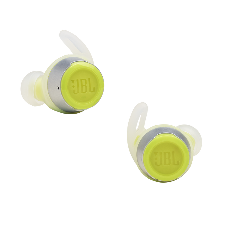 JBL Reflect Flow - Green - Waterproof true wireless sport earbuds - Detailshot 3 image number null