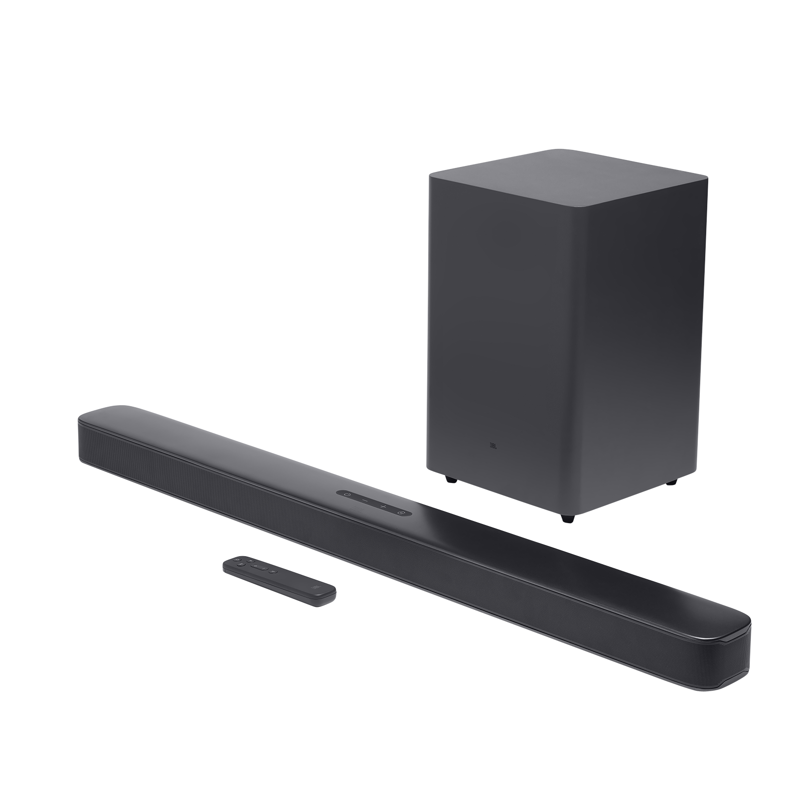 JBL Bar 2.1 Deep Bass Soundbar mit kabellosem Subwoofer Schwarz Bluetooth HDMI 