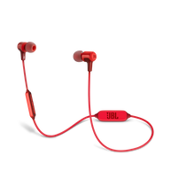 E25BT - Red - Wireless in-ear headphones - Hero