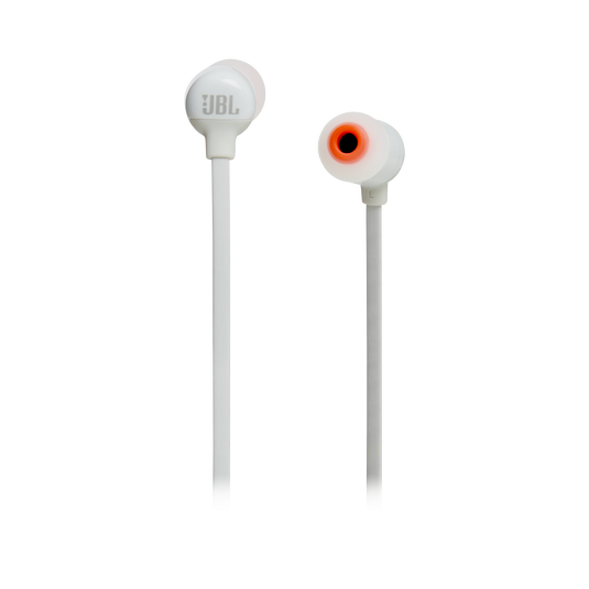 JBL Tune 110BT - White - Wireless in-ear headphones - Front image number null