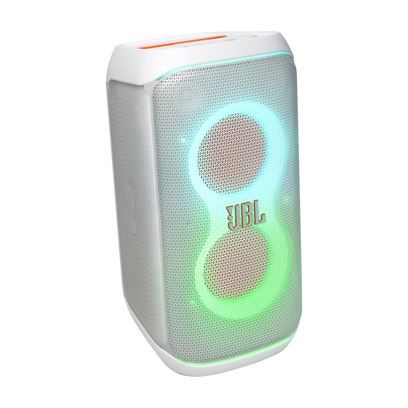 JBL רמקול מסיבות נייד 160W RMS עם תאורה, Auracast וסוללה נשלפת דגם PartyBox Club 120
