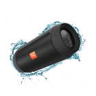 JBL Charge 2+ - Black - Splashproof Bluetooth Speaker with Powerful Bass - Hero