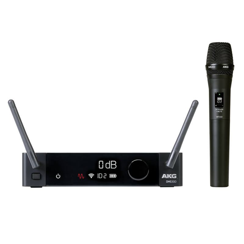 DMS300 Microphone Set - Black - Digital wireless microphone system - Hero image number null