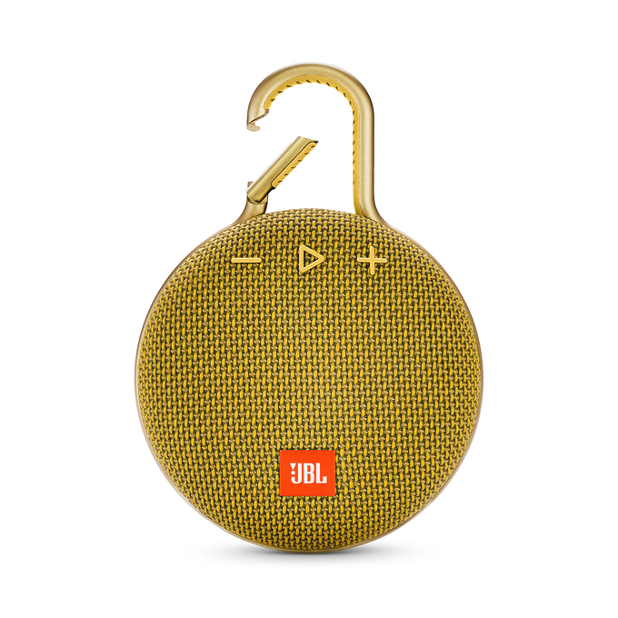 JBL Clip 3 - Mustard Yellow - Portable Bluetooth® speaker - Front image number null