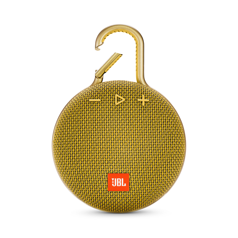 JBL Clip 3 - Mustard Yellow - Portable Bluetooth® speaker - Front image number null