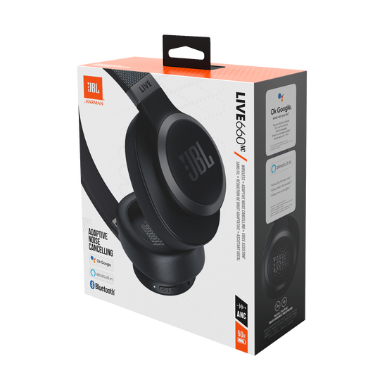 JBL Live 660NC  Wireless over-ear NC headphones