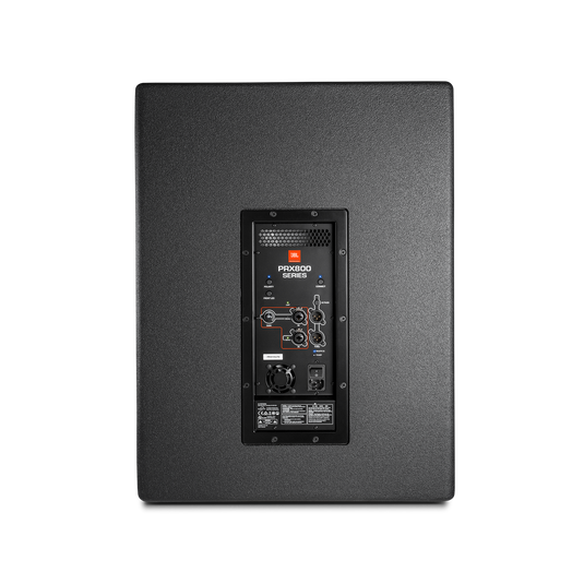 JBL PRX818XLF - Black - 18" Self-Powered Extended Low Frequency Subwoofer System with Wi-Fi - Back image number null