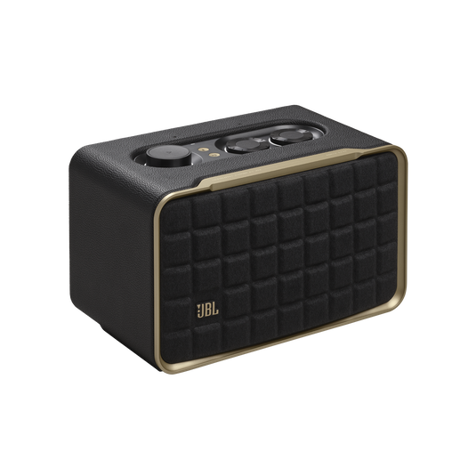 JBL Authentics 200  Smart home speaker with Wi-Fi, Bluetooth and Voice  Assistants with retro design