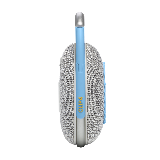 JBL Clip 4 Eco - White - Ultra-portable Waterproof Speaker - Right image number null