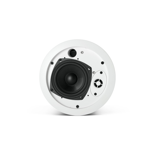 JBL Control 24CT Micro - White - Background Music Ceiling Loudspeaker w/9 Watt Multitap Transformer - Detailshot 1 image number null