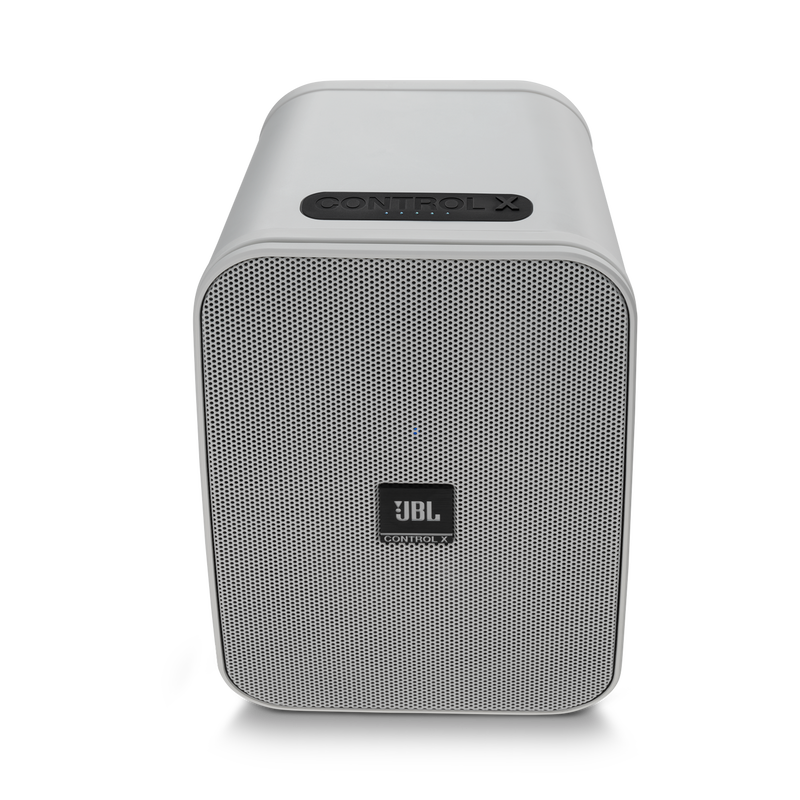 JBL Control X Wireless - White - 5.25” (133mm) Portable Stereo Bluetooth® Speakers - Front image number null