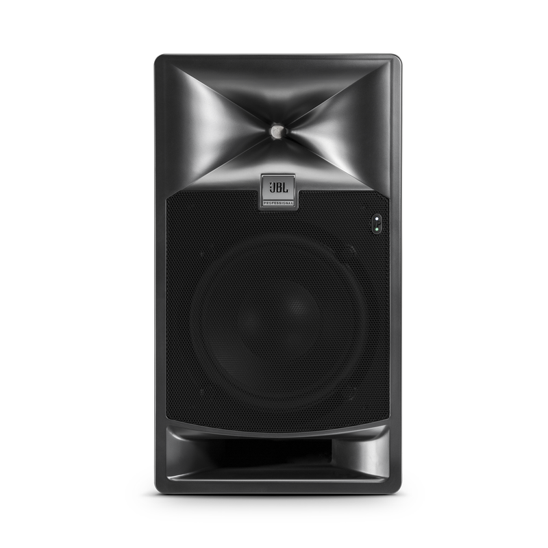 JBL 708P - Black - 8" Bi-Amplified Master Reference Monitor - Front image number null
