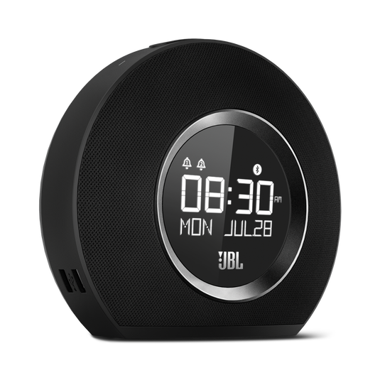 Horizon Hotel - Black - Bluetooth clock radio with USB charging and ambient light - Hero image number null