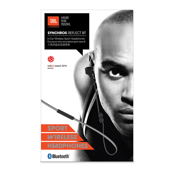 Synchros Reflect BT | In-ear, Bluetooth® sport headphones