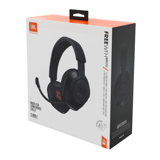 JBL Free WFH Wireless | Wireless over-ear headset with detachable mic