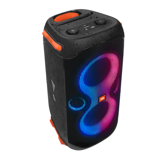 JBL Partybox 110  Portable party speaker with 160W powerful sound,  built-in lights and splashproof design.