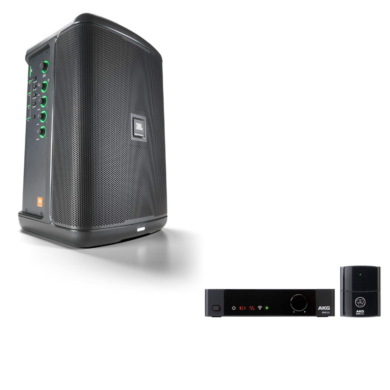 JBL EON ONE Compact + AKG DMS100 Instrument Bundle