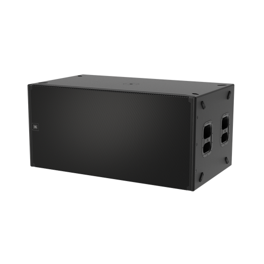 JBL SRX928S - Black - Dual 18-inch Powered Subwoofer - Detailshot 1 image number null