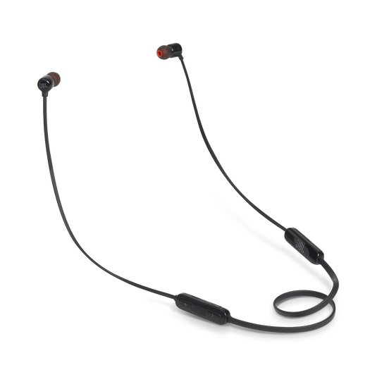 JBL Tune 110BT - Black - Wireless in-ear headphones - Hero image number null