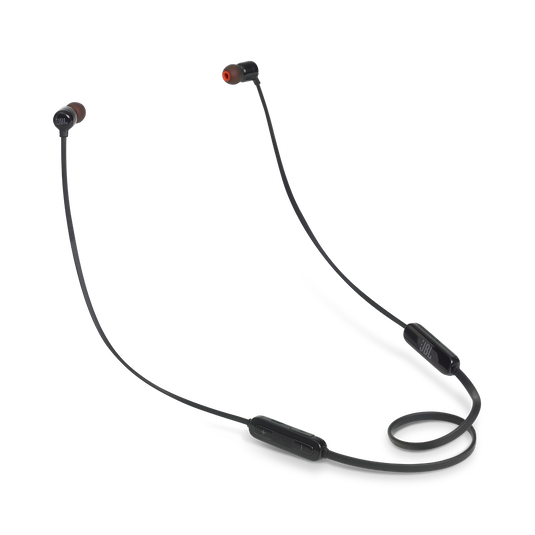 JBL Tune 110BT - Black - Wireless in-ear headphones - Hero image number null