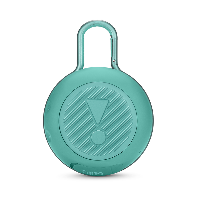 JBL Clip 3 - River Teal - Portable Bluetooth® speaker - Back image number null